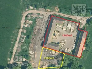 Pronájem výrobních prostor, Kocelovice, 4100 m2