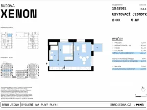 Prodej bytu 2+kk, Brno, Plynárenská, 40 m2