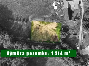 Prodej pozemku pro bydlení, Hustopeče nad Bečvou - Poruba, 1414 m2