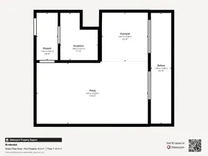 Prodej bytu 1+1, Most, Brněnská, 34 m2