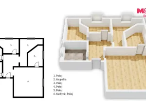 Prodej bytu 5+kk, Mladé Buky, 96 m2