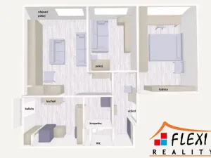 Prodej bytu 3+1, Ostrava, Resslova, 64 m2