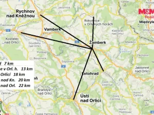 Pronájem bytu 4+1, Žamberk, Zemědělská, 100 m2