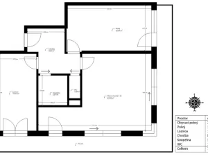 Pronájem bytu 3+kk, Chrudim - Chrudim II, Na Špici, 77 m2