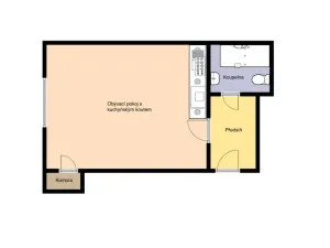 Prodej bytu 1+kk, Praha - Vysočany, Čerpadlová, 36 m2