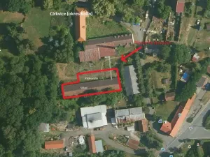 Pronájem skladu, Církvice, 511 m2