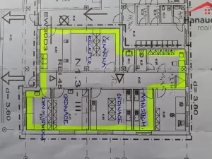 Pronájem ordinace, Ústí nad Labem - Ústí nad Labem-centrum, U Vlečky, 127 m2