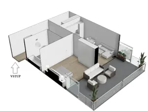 Pronájem bytu 2+kk, Brno, třída Generála Píky, 84 m2
