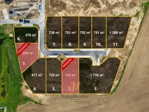 Prodej pozemku pro bydlení, Komárov, 576 m2