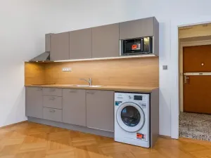 Pronájem bytu 1+kk, Praha - Karlín, Vítkova, 29 m2