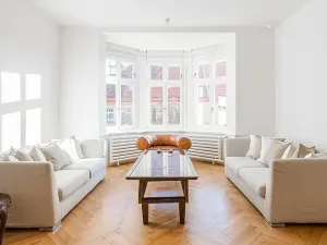 Pronájem bytu 4+1, Praha - Vinohrady, Hradešínská, 120 m2