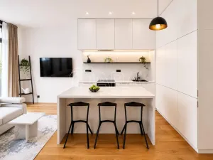 Pronájem bytu 2+kk, Praha - Smíchov, Grafická, 62 m2
