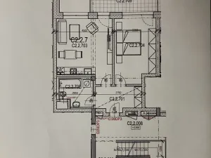 Pronájem bytu 2+kk, Olomouc, Loudova, 52 m2