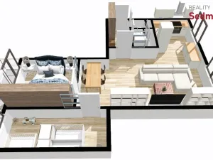 Prodej bytu 3+kk, Kuřim, U stadionu, 60 m2