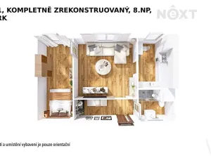 Prodej bytu 2+1, Šumperk, Jugoslávská, 46 m2