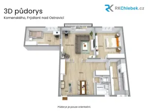Prodej bytu 4+1, Frýdlant nad Ostravicí, Komenského, 107 m2