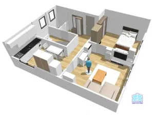 Prodej bytu 2+1, Stříbro, Západní Předměstí, 54 m2