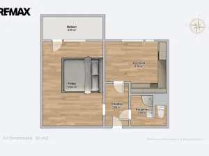 Prodej bytu 1+1, Jihlava, Smrčenská, 31 m2