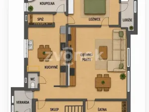 Prodej bytu 2+1, Staré Město, Finská čtvrť, 65 m2