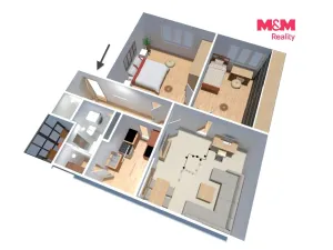 Prodej bytu 3+1, Čáslav - Čáslav-Nové Město, Přemysla Otakara II., 95 m2