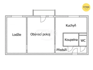 Pronájem bytu 2+1, Ostrava - Hrabůvka, 60 m2