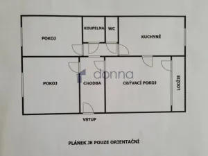 Pronájem bytu 3+1, Praha, U Botiče, 79 m2