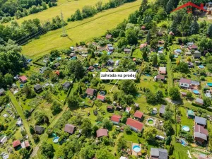 Prodej zahrady, Děčín - Děčín VI-Letná, Hraniční, 388 m2