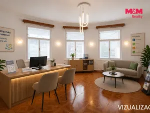 Pronájem kanceláře, Hradec Králové, Šafaříkova, 53 m2