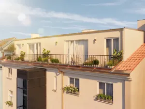 Prodej atypického bytu, Praha, Bělehradská, 72 m2