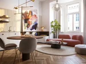 Prodej atypického bytu, Praha, Bělehradská, 72 m2