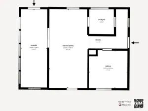 Prodej chaty, Kařez, č.ev., 45 m2