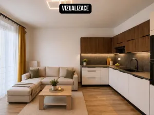 Pronájem bytu 2+kk, Olomouc - Slavonín, Topolová, 53 m2