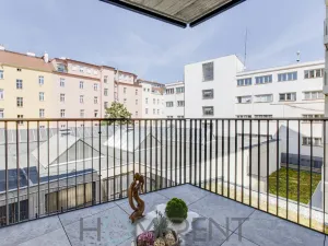 Pronájem bytu 1+kk, Praha - Nové Město, Vyšehradská, 37 m2