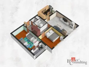 Prodej bytu 3+1, Praha - Modřany, Levského, 62 m2