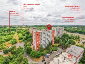 Prodej bytu 3+1, Praha - Modřany, Levského, 62 m2