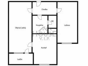 Prodej bytu 2+1, Praha - Černý Most, Cíglerova, 65 m2