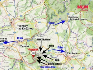 Prodej zahrady, Záchlumí - Litice nad Orlicí, 1277 m2