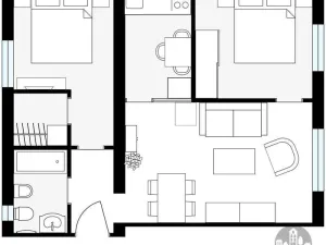 Prodej bytu 3+1, Praha - Žižkov, Cimburkova, 65 m2