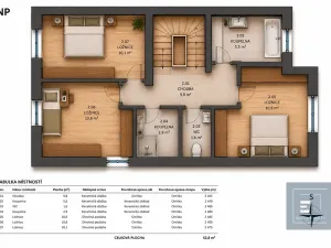 Prodej rodinného domu, Písek, Na Pakšovce, 228 m2