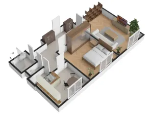 Prodej bytu 2+1, Praha - Vršovice, Murmanská, 59 m2