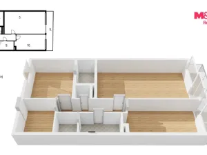 Prodej bytu 3+kk, Lipno nad Vltavou, 99 m2