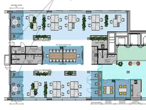 Pronájem kanceláře, Praha - Karlín, Rohanské nábřeží, 465 m2
