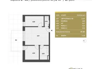 Prodej apartmánu, Lednice, Slovácká, 48 m2