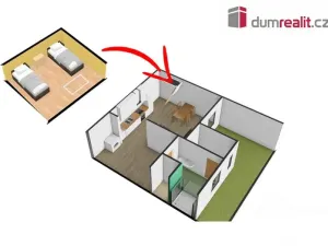 Prodej bytu 1+kk, Praha - Smíchov, Kotevní, 43 m2