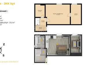 Prodej bytu 2+kk, Beroun - Beroun-Závodí, Svatopluka Čecha, 46 m2