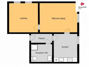 Prodej bytu 2+1, Trutnov - Horní Staré Město, Horská, 52 m2