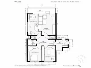 Prodej bytu 3+1, Praha - Michle, Ohradní, 84 m2