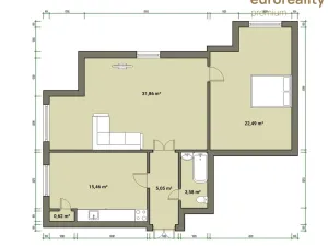 Prodej bytu 2+1, Mariánské Lázně, Hlavní třída, 79 m2