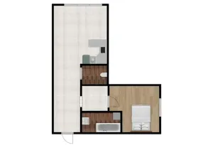 Prodej bytu 2+kk, Plzeň, Klatovská, 43 m2