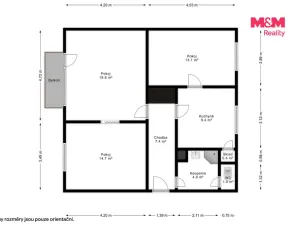 Prodej bytu 3+1, Kout na Šumavě, 75 m2